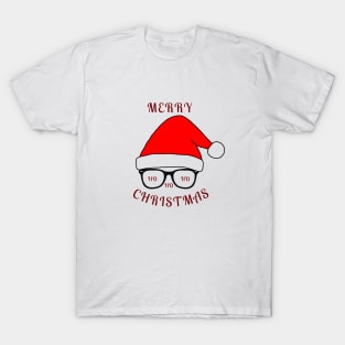 Merry Christmas ho ho ho - santa hat T-Shirt